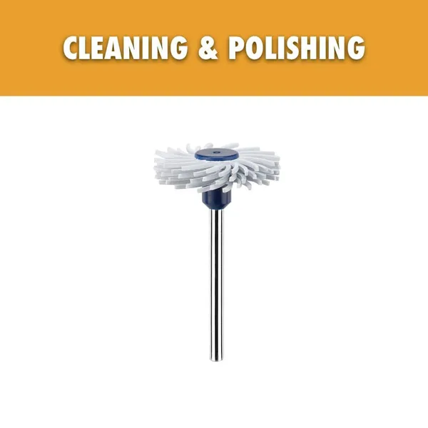 Rotary Tool 120 Grit Cleaning and Polishing Disc (For Metal and Plastic)