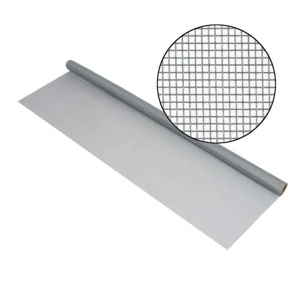 36 in. x 84 in. Silver Gray Fiberglass Screen