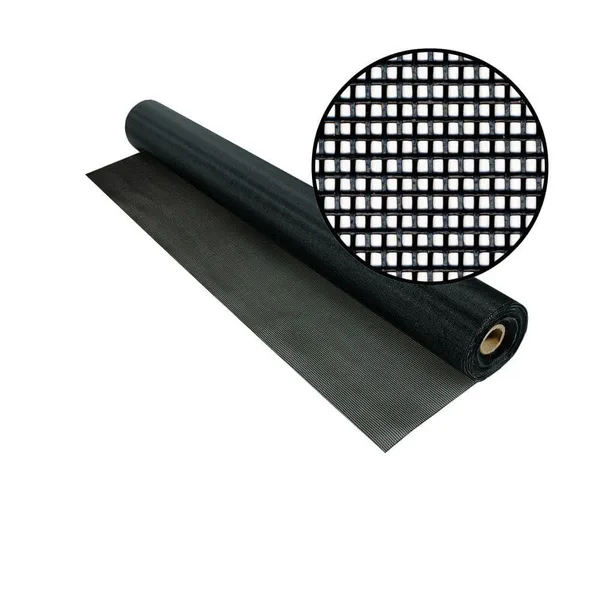 48 in. x 25 ft. Black TuffScreen