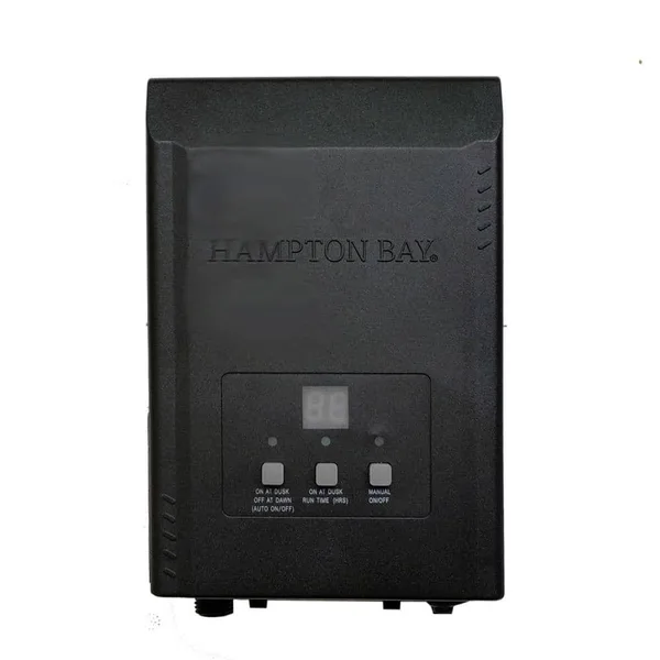 Low-Voltage 60-Watt Landscape Lighting Transformer with Dusk to Dawn Sensor