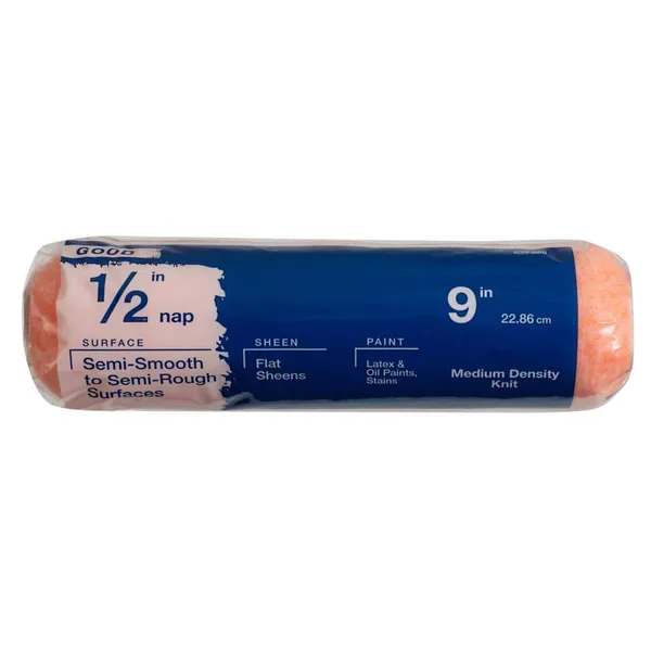 9 in. x 1/2 in. Medium-Density Polyester Roller Cover Applicator/Tool