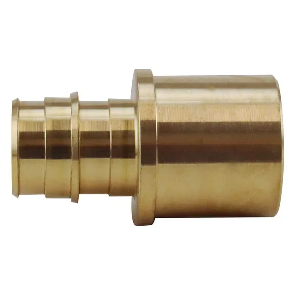 3/4 in. Brass PEX-A Expansion Barb x 1 in. Male Sweat Adapter