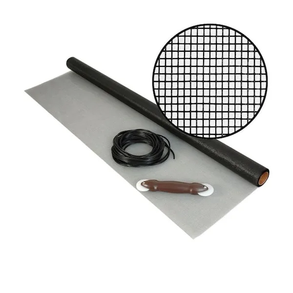36 in. x 25 ft. BetterVue Screen Kit with Spline and Roller
