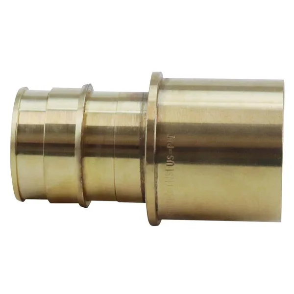 1 in. Brass PEX-A Expansion Barb x 1 in. Female Sweat Adapter