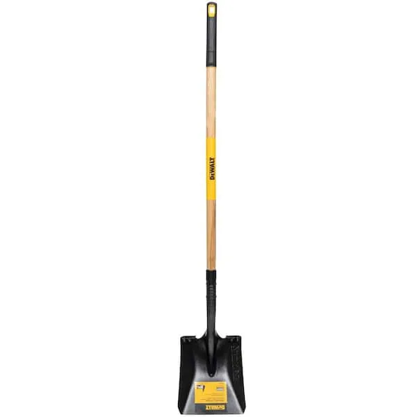 49 in. Wood Handle Carbon Steel Transfer Shovel