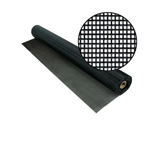 72 in. x 25 ft. Black TuffScreen
