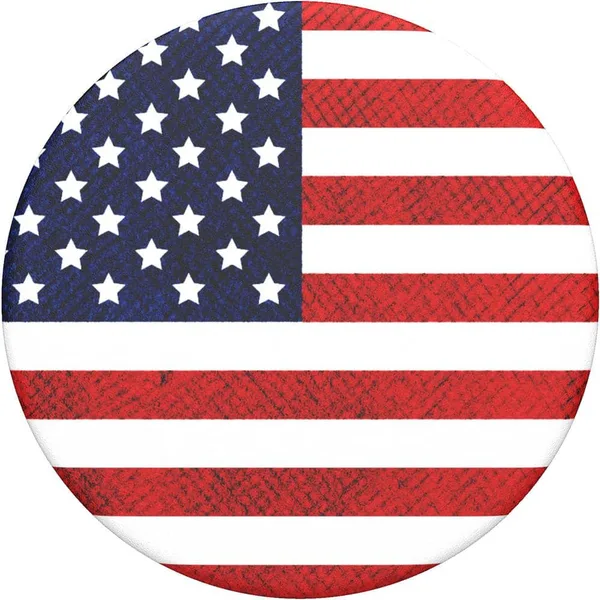 Vintage American Flag Popgrip