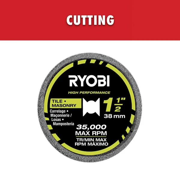 Rotary Tool High Performance Diamond Wheel (For Soft Tile or Masonry Material)